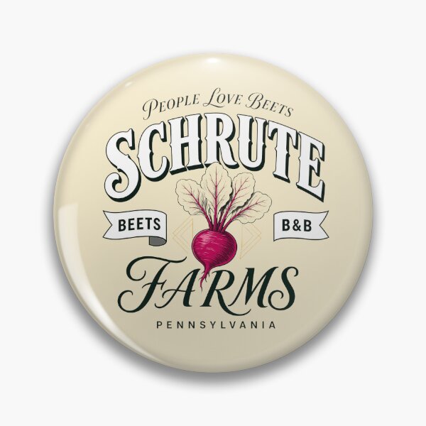 Artikelvorschau, Schrute Farms Bed and Breakfast Beets Pennsylvania Parodie entworfen und verkauft von FabbArtPrints.