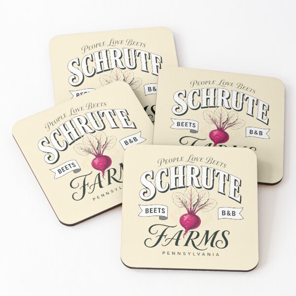 Item preview, Schrute Farms Bed And Breakfast Beets Pennsylvania Parody designed and sold by FabbArtPrints.