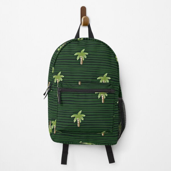 Item preview, palm trees,stripes pattern designed and sold by cutecrazytshirt.