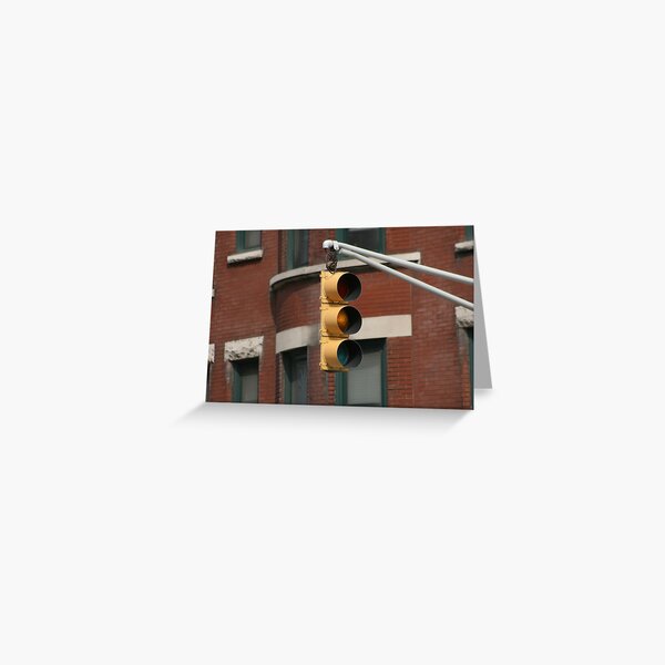 Use Caution Greeting Card