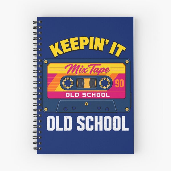 Item preview, Keepin It Old School Retro Cassette Mixtape 80s 90s Audio designed and sold by FabbArtPrints.