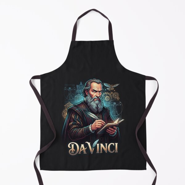 Item preview, Leonardo da Vinci Renaissance Genius Inventor Portrait designed and sold by Owcomm.
