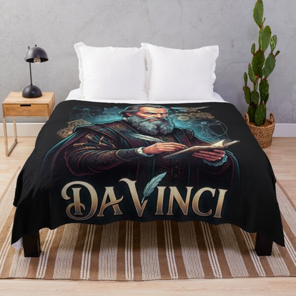 Item preview, Leonardo da Vinci Renaissance Genius Inventor Portrait designed and sold by Owcomm.