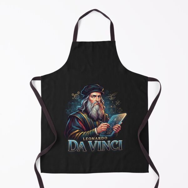 Item preview, Leonardo Da Vinci Renaissance Genius Historical Portrait designed and sold by Owcomm.