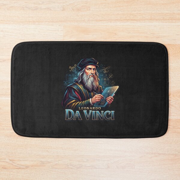 Item preview, Leonardo Da Vinci Renaissance Genius Historical Portrait designed and sold by Owcomm.