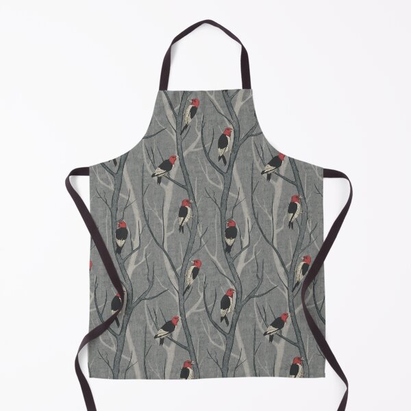 Item preview, Red-Headed Woodpeckers on Bare Winter Branches - Dark designed and sold by somecallmebeth.