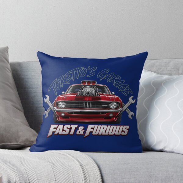 Item preview, Vintage Muscle Car Crossed Wrenches Garage Mechanic designed and sold by FabbArtPrints.