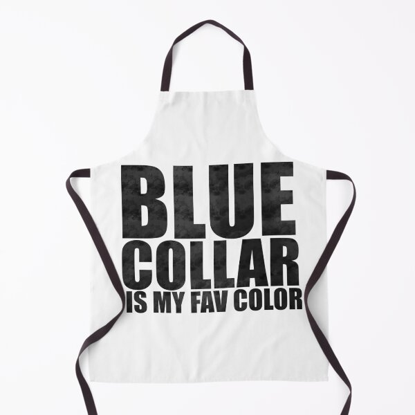 Item preview, Blue Collar Is My Fav Color - Blackout Distressed Typography designed and sold by BusyBialas.