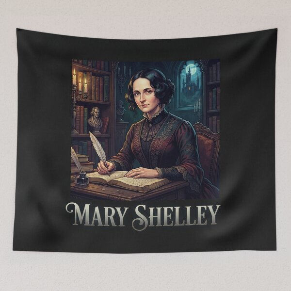 Item preview, Mary Shelley Gothic Author Reading And Writing    designed and sold by Owcomm.