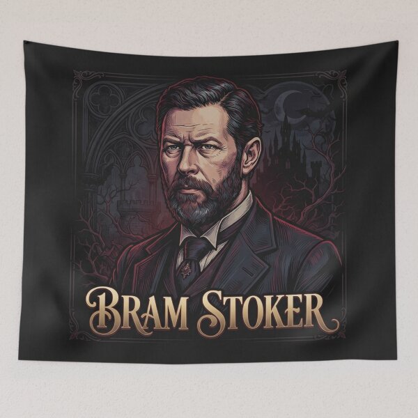 Item preview, Bram Stoker Gothic Portrait Historical Author designed and sold by Owcomm.