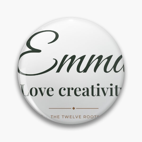 Item preview, Emma - Love creativity designed and sold by chessnegocios.