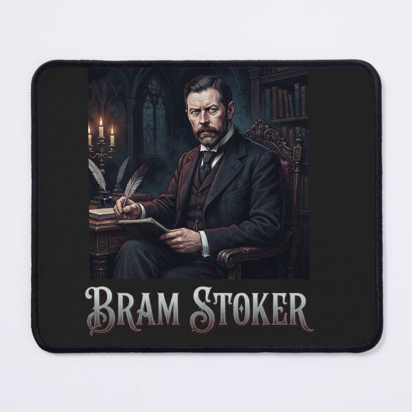 Item preview, Bram Stoker Gothic Horror Author Portrait designed and sold by Owcomm.