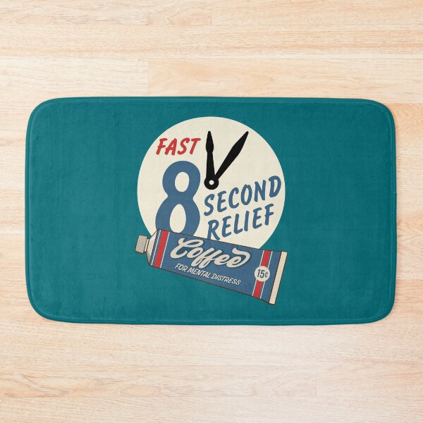 Item preview, Funny Retro Coffee Mental Distress Relief Ad designed and sold by estudiopacifico.