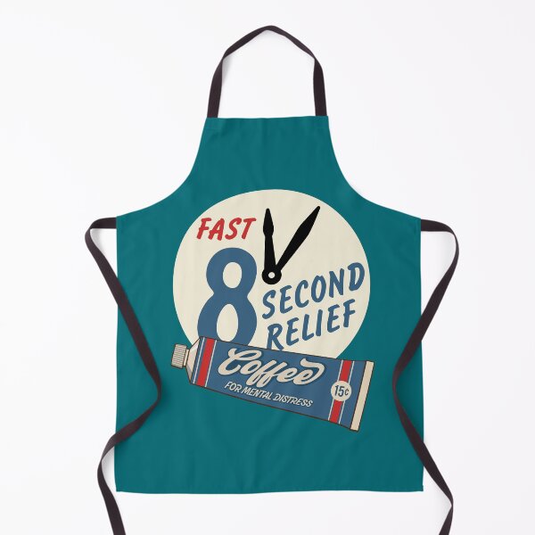 Item preview, Funny Retro Coffee Mental Distress Relief Ad designed and sold by estudiopacifico.