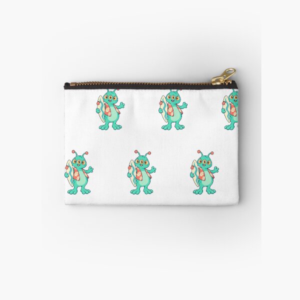 Item preview, Luma Alien Surfer - Cute Tropical Beach Friend designed and sold by CozyMigo.