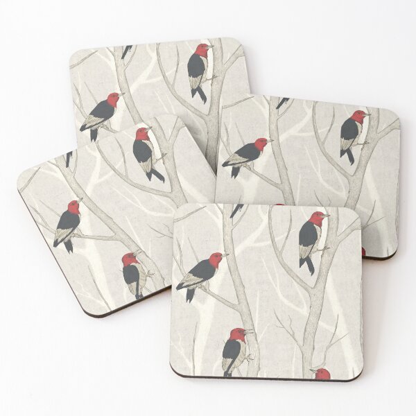 Item preview, Red-Headed Woodpeckers on Bare Winter Branches - Light designed and sold by somecallmebeth.