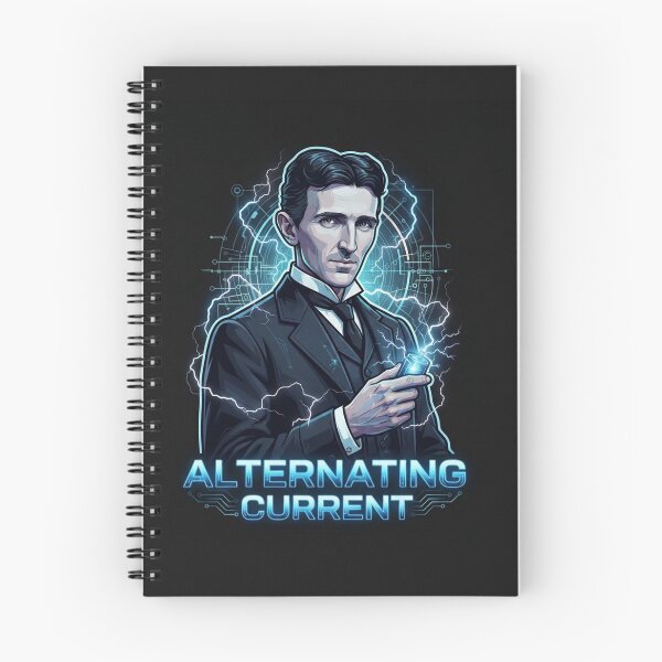 Item preview, Nikola Tesla Alternating Current Genius Inventor Portrait    designed and sold by Owcomm.