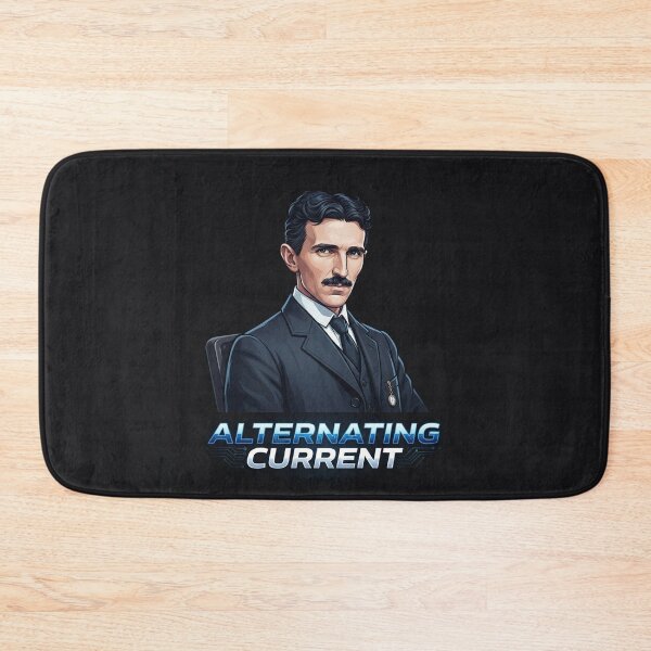Item preview, Nikola Tesla Alternating Current Genius Inventor Portrait designed and sold by Owcomm.