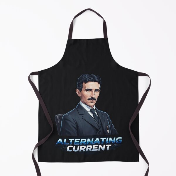 Item preview, Nikola Tesla Alternating Current Genius Inventor Portrait designed and sold by Owcomm.