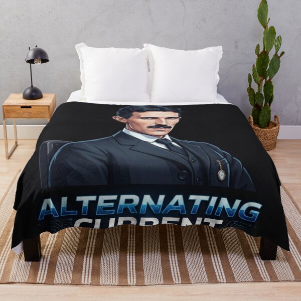 Item preview, Nikola Tesla Alternating Current Genius Inventor Portrait designed and sold by Owcomm.