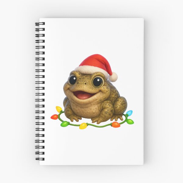 Aperçu de l'œuvre Joyeux Noël américain avec le crapaud créée et vendue par Sillytoe.