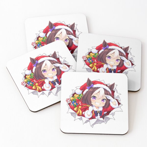 Item preview, Special Week Uma Musume Christmas Torn Paper Gift designed and sold by mildaclairmo.
