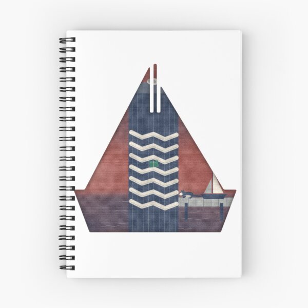 Item preview, Floating Bookshop Boat Docked at the Village Pier designed and sold by Pagetide.