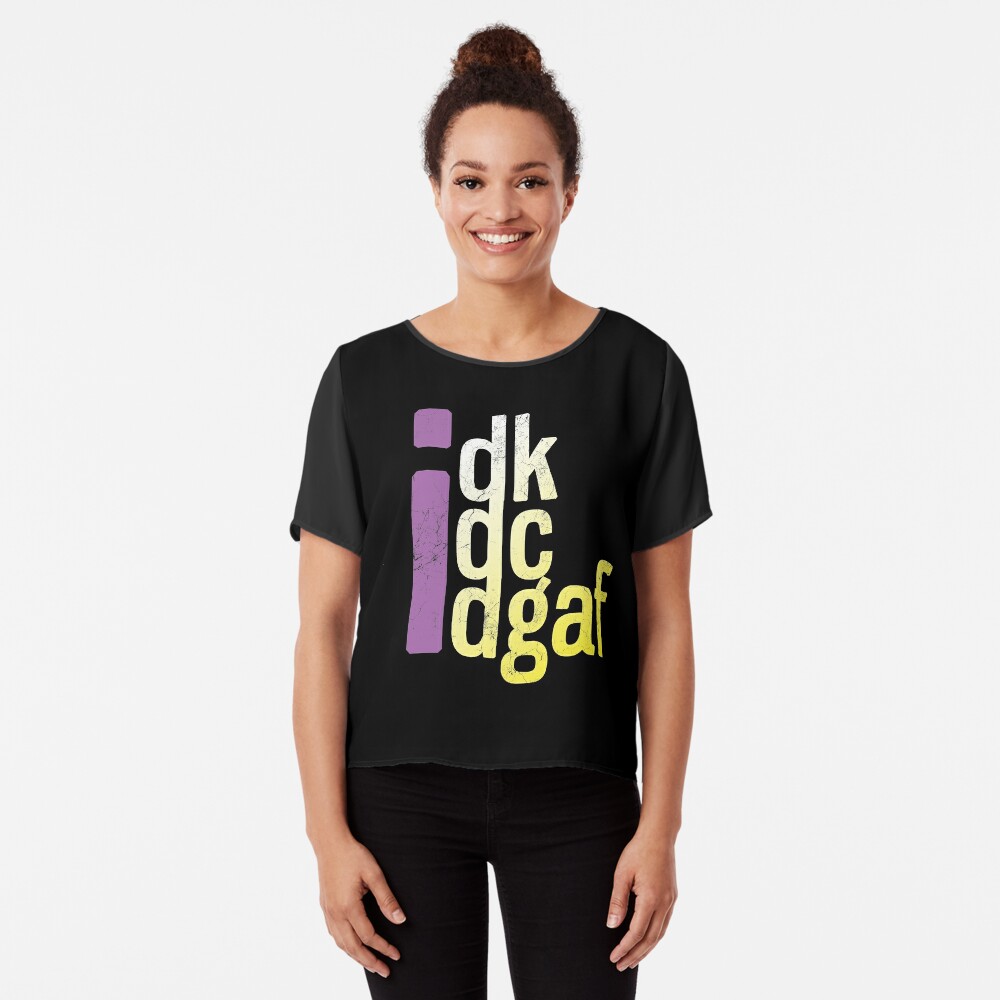 idk idc idgaf t shirt india