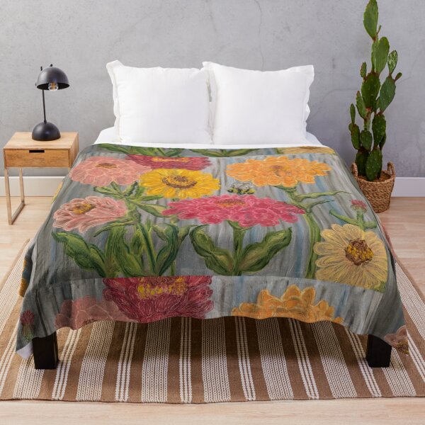 Item preview, Summer zinnias designed and sold by JWPortman.