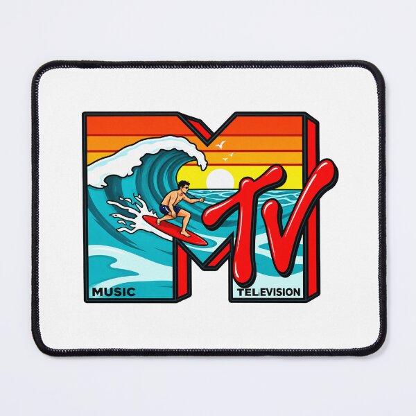 Item preview, Surf MTV Style Parody T-Shirt | Retro Beach Music Television Inspired Graphic Tee | 80s 90s Summer Vibes designed and sold by GarnerSupplyCo.