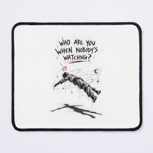 Item preview, Who Are You When Nobody's Watching – Dark Streetwear Art designed and sold by SupplyCode.