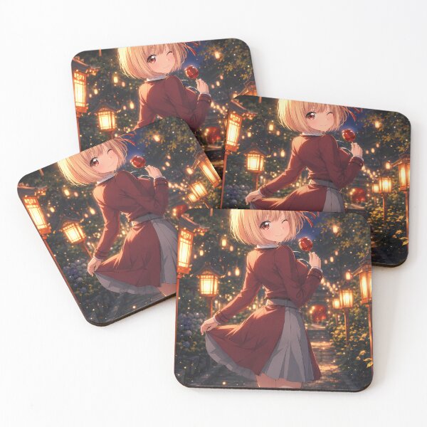 Item preview, Chisato Nishikigi Lycoris Recoil Lantern Festival Smile designed and sold by mildaclairmo.
