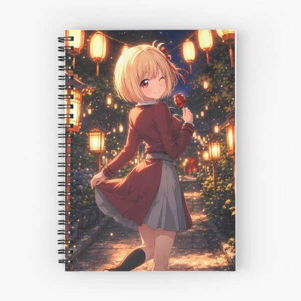 Item preview, Chisato Nishikigi Lycoris Recoil Lantern Festival Smile designed and sold by mildaclairmo.