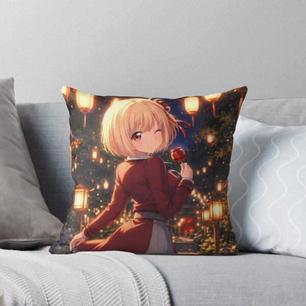 Item preview, Chisato Nishikigi Lycoris Recoil Lantern Festival Smile designed and sold by mildaclairmo.