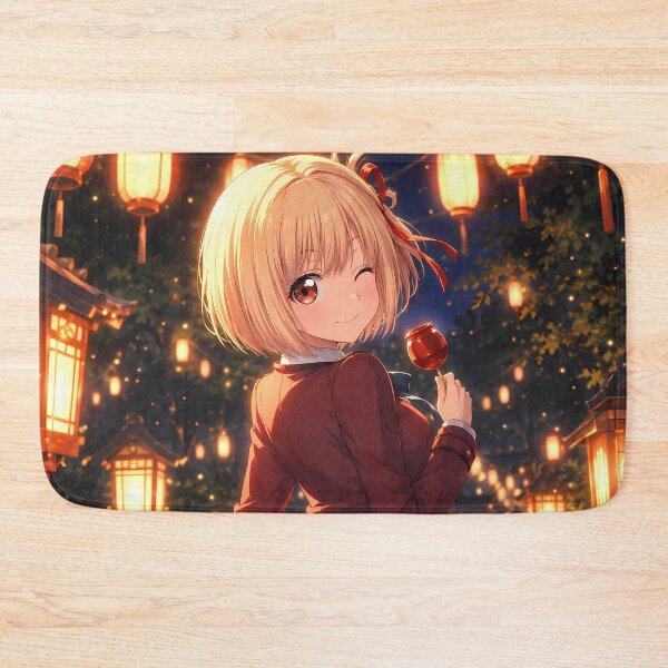 Item preview, Chisato Nishikigi Lycoris Recoil Lantern Festival Smile designed and sold by mildaclairmo.