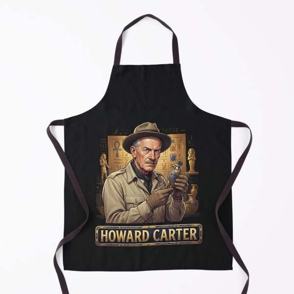 Item preview, Howard Carter Explorer Examining Ancient Egyptian Artifact designed and sold by Owcomm.