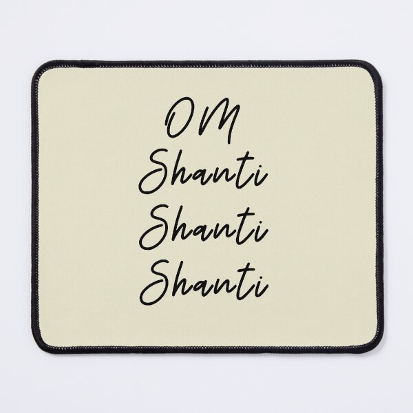 Item preview, Om shanti shanti shanti shanti mudra designed and sold by expresiones8.