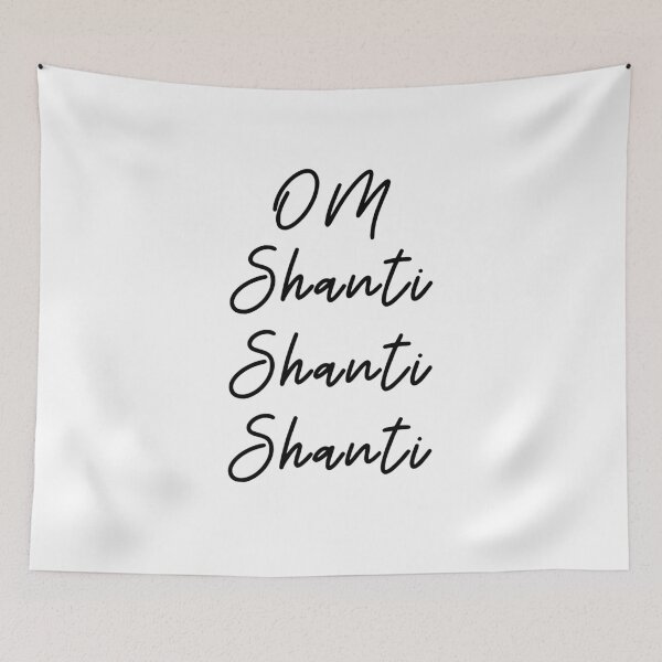 Item preview, Om shanti shanti shanti shanti mudra designed and sold by expresiones8.
