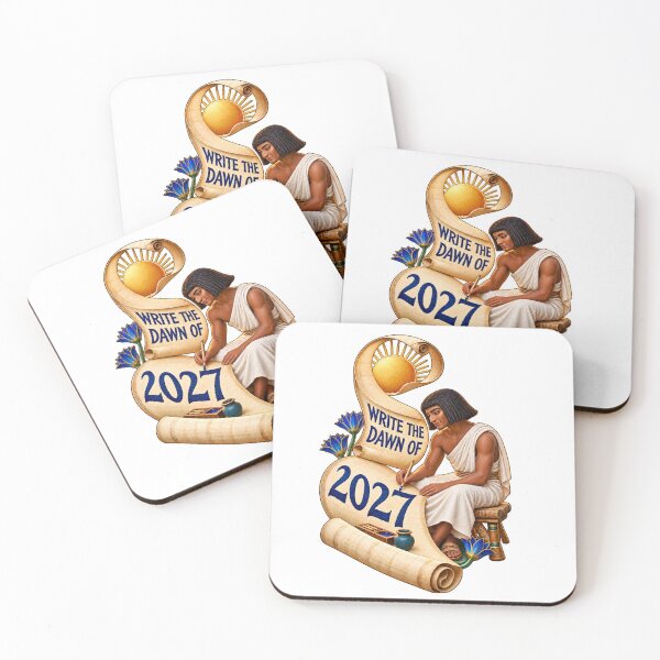 Item preview, Escriba del amanecer del antiguo Egipto – Año Nuevo 2027 designed and sold by RAX Mirth Studio.