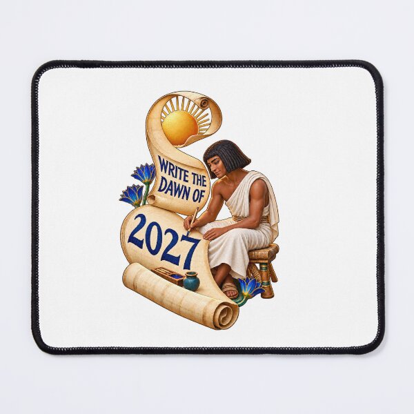 Item preview, Ancient Egyptian Dawn Scribe – New Year 2027 designed and sold by RAX Mirth Studio.