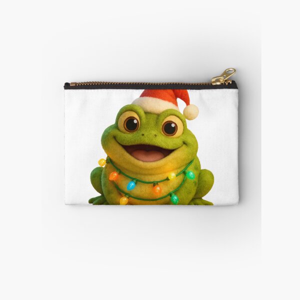 Item preview, Happy Bullfrog Christmas designed and sold by Sillytoe.