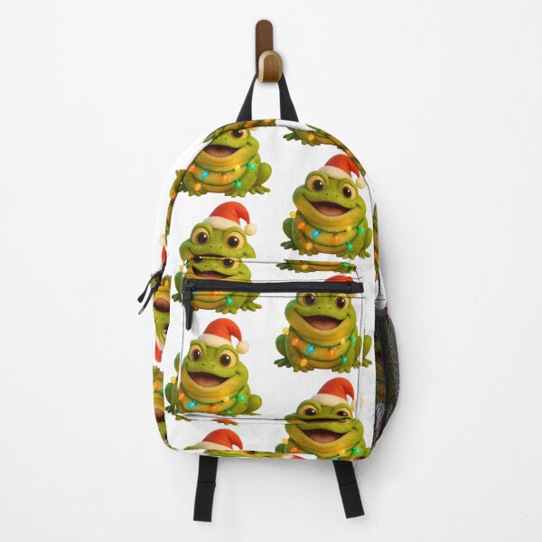 Item preview, Happy Bullfrog Christmas designed and sold by Sillytoe.