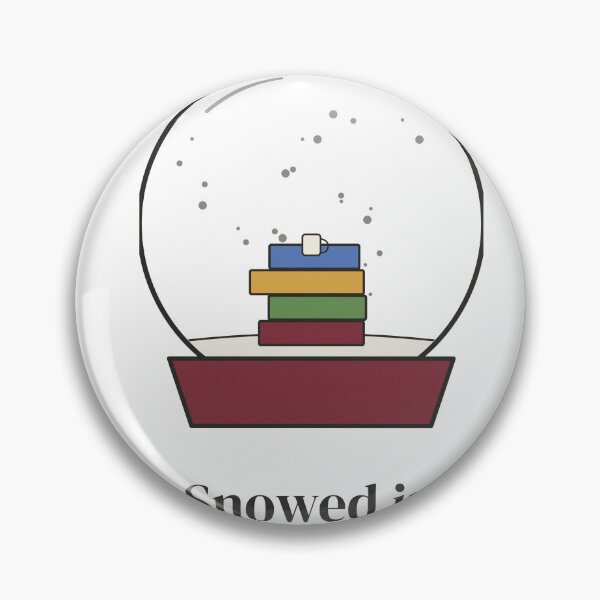 Item preview, Snowed In With Books - Snow Globe Book Lover Winter designed and sold by Rilindi.