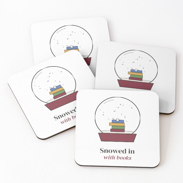 Item preview, Snowed In With Books - Snow Globe Book Lover Winter designed and sold by Rilindi.