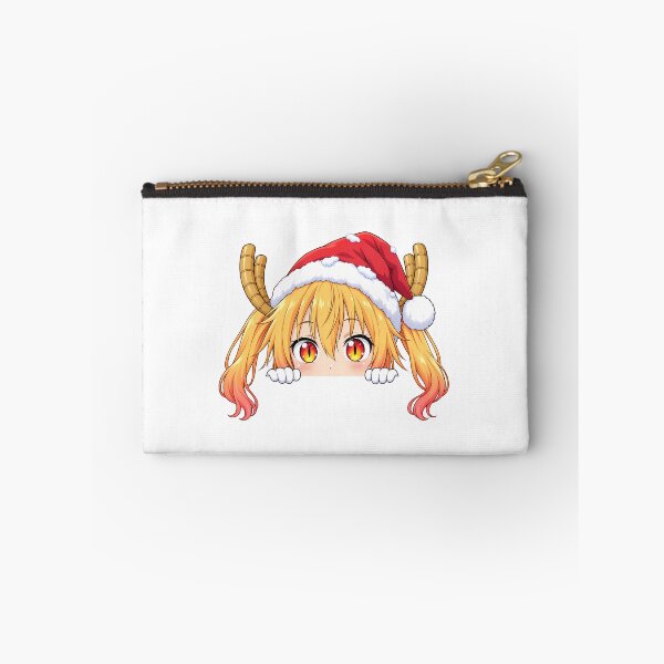 Item preview, Tohru Dragon Maid Navidad Asomándose Chibi designed and sold by mildaclairmo.