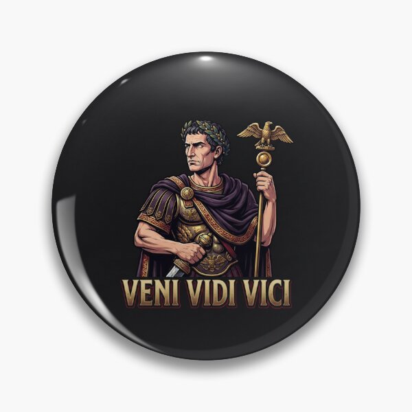 Item preview, Julius Caesar Veni Vidi Vici Historical Roman Emperor designed and sold by Owcomm.