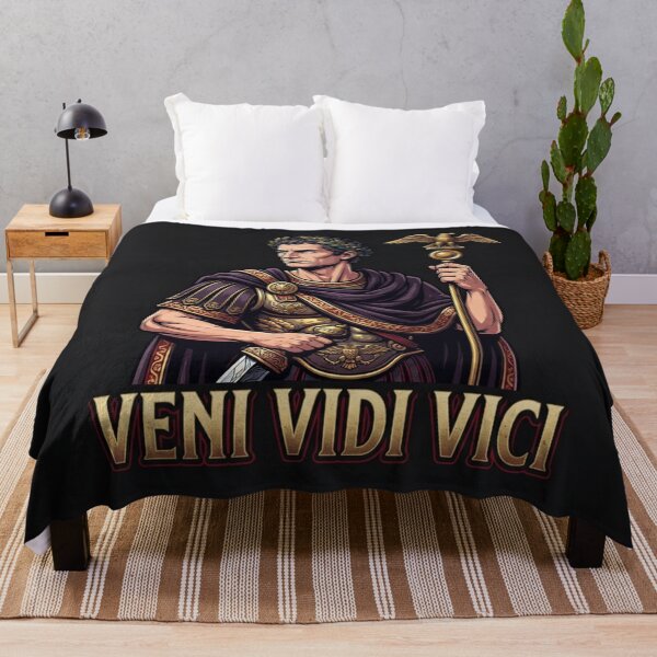 Item preview, Julius Caesar Veni Vidi Vici Historical Roman Emperor designed and sold by Owcomm.