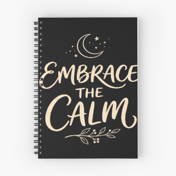 Item preview, Embrace the Calm – Celestial Moon & Stars Spiritual Mindfulness Design designed and sold by Art for your Soul.