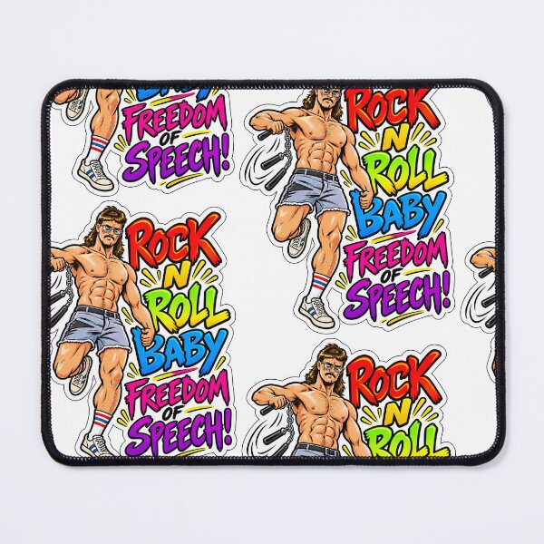 Item preview, Freedom of speech  rock n roll baby ghost world  designed and sold by ArtaxLives.