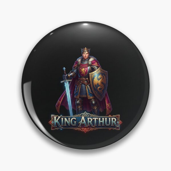 Item preview, King Arthur Legendary Medieval British Monarch designed and sold by Owcomm.